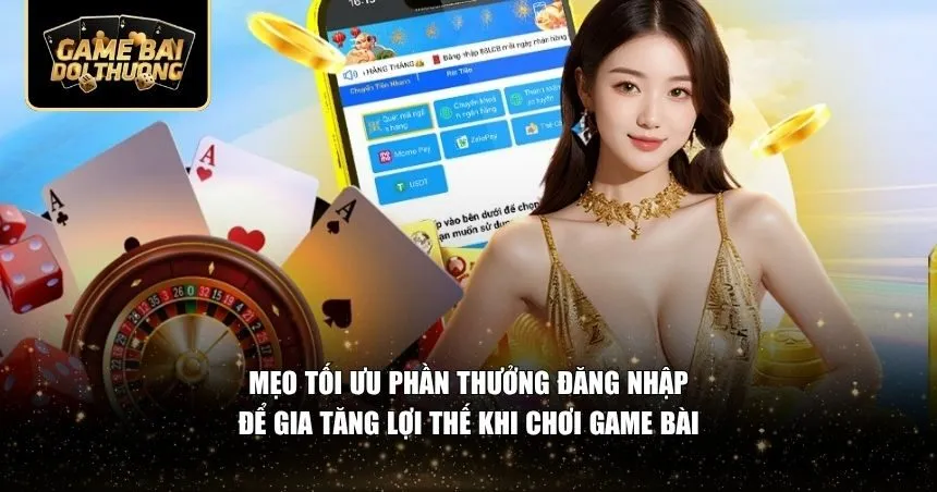 Mẹo tối ưu phần thưởng đăng nhập để gia tăng lợi thế khi chơi game bài