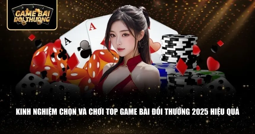 Kinh nghiệm chọn và chơi top game bài đổi thưởng 2025 hiệu quả